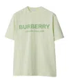 Burberry Round Neck T-shirt In Neutral