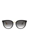 Burberry Womens Black Be4316 Phantos-frame Acetate Sunglasses In Black