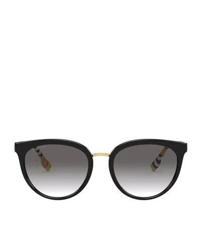 BURBERRY ROUND SUNGLASSES