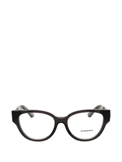 Burberry Round-frame Glasses In Black