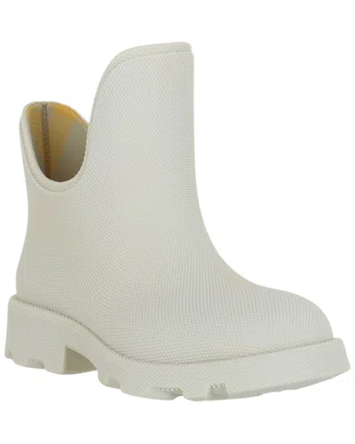Burberry Rubber Boot In Brown