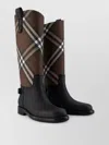 Burberry Rubber Boots In Multi