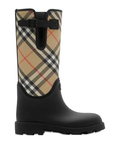BURBERRY BOTAS - NEGRO