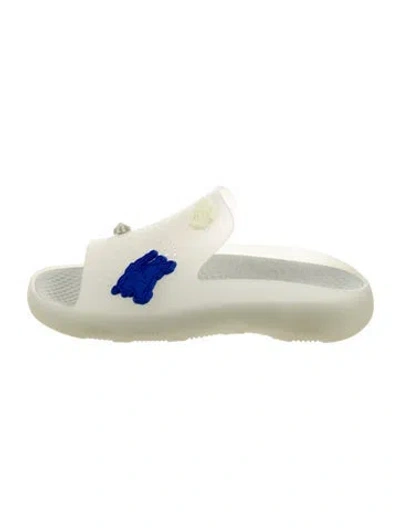 Pre-owned Burberry Rubber Slides