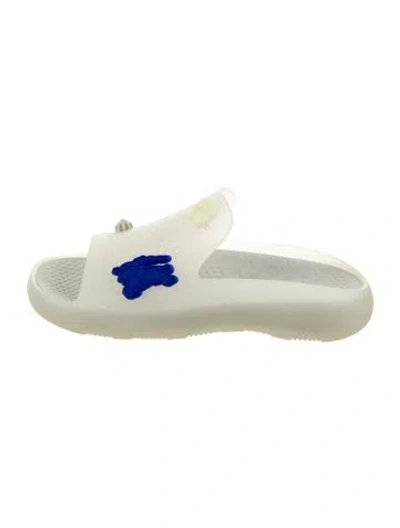 Pre-owned Burberry Rubber Slides