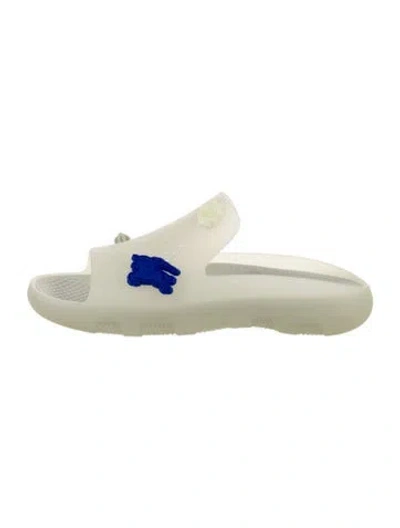 Pre-owned Burberry Rubber Slides