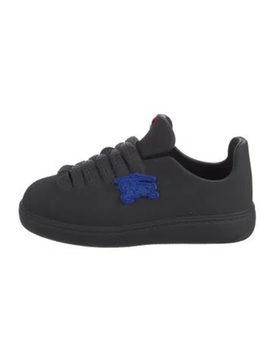 Pre-owned Burberry Rubber Sneakers In Black