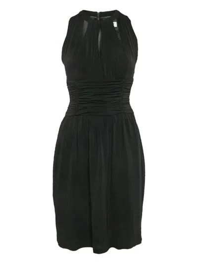 Pre-owned Burberry Ruched Bodice Dress
