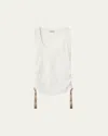 Burberry Festival-style Tank Top In Chalk