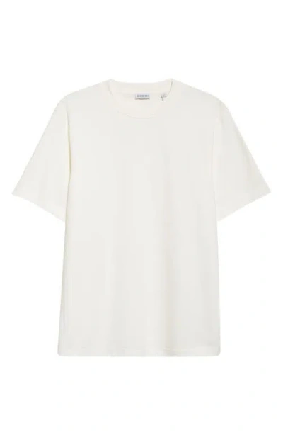Burberry Men Ryan Organic Cotton T-shirt In Neutral