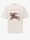 Burberry Short Sleeves T-shirt With Logo In White