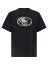 Burberry Ryan T-shirt In Black