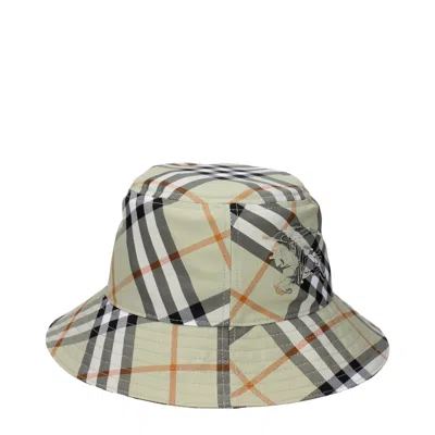 Burberry Women's Hats Fabric Green/sage In White