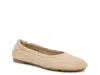 Burberry Sadler Quilted Leather Ballerina Flats In Nude