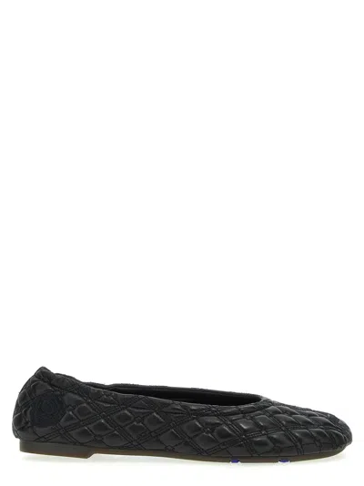 Burberry 'sadler' Ballet Flats In Black