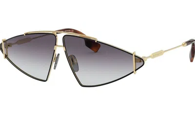 Pre-owned Burberry Saint Laurent Sl 638 Black/grey (001) Sunglasses In Grey Shaded