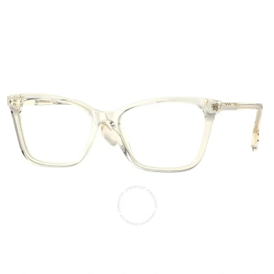 Burberry Sally Demo Cat Eye Ladies Eyeglasses 0be2348f 3852 55 In White