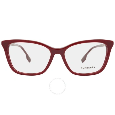 Burberry Sally Demo Cat Eye Ladies Eyeglasses Be2348 3403 53 In N/a