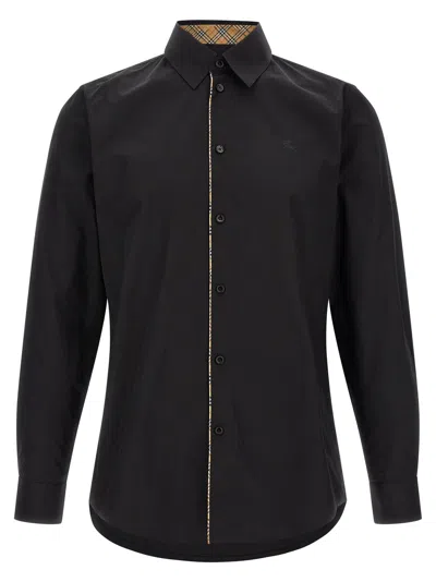 Burberry Sam Shirt In Black