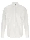 Burberry White Poplin Shirt In White