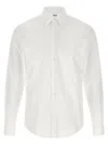 Burberry White Poplin Shirt In White