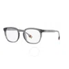 Burberry Samuel Demo Oval Men's Eyeglasses Be2370u 4021 53
