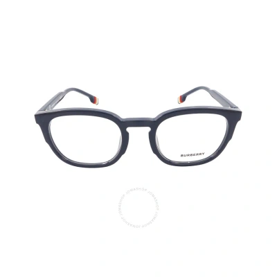Burberry Samuel Demo Square Men's Eyeglasses Be2370u 4034 53 In Blue