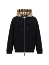 Burberry Samuel Hoodie In Black