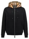 Burberry Samuel Sweatshirt Black In Multi