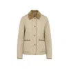 Burberry Doreset Diamond-quilted Jacket In Multi