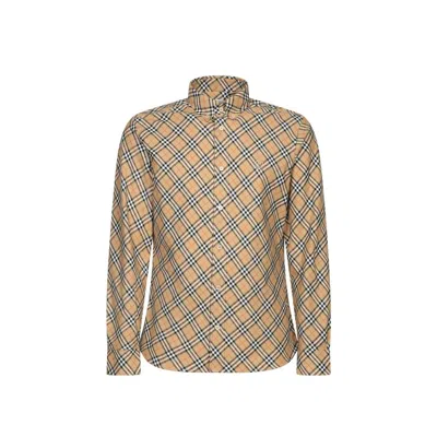 BURBERRY SAND CHECK SHIRT