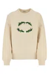 Burberry Off-white Thistle Logo Sweatshirt