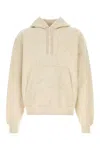 Burberry Sand Cotton Blend Sweatshirt In Tundra