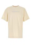 Burberry Crew Neck Cotton T-shirt Monochrome Pattern