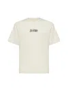 Burberry Sand Cotton T-shirt In Tundra