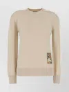 Burberry Checkered Design Wool Jumper For Women
