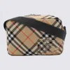Burberry Essential Mini Crossbody Handbag For Men In Sand