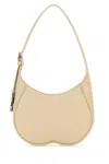 Burberry Sand Leather Small Chess Shoulder Bag In Pearl