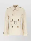 Burberry Sand Trench Polyester Blend Coat