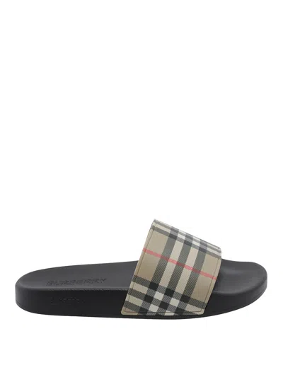 Burberry Sandalias - Beis