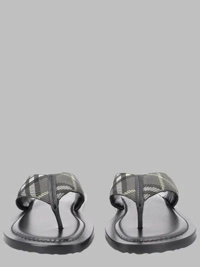 Burberry Sandalo "check Pavillon" In Multi