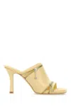 Burberry 85mm Decorative-zip Leather Sandals
