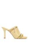 Burberry 85mm Decorative-zip Leather Sandals