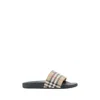 Burberry Men Vintage Check Print Slides