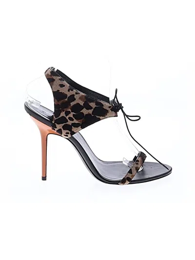 Pre-owned Burberry Sandals In Black