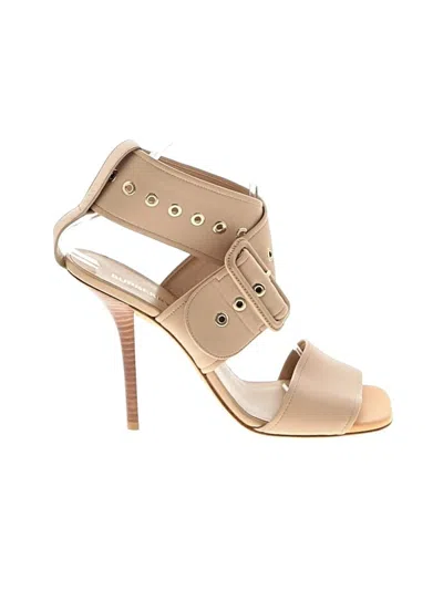 Pre-owned Burberry Sandals In Ivory