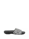 Burberry Dive Embossed Check Pool Slide Sandal In Multicolour