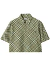 Burberry Saxon Cropped Shirt Clothing