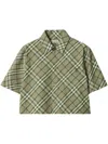 Burberry Saxon Cropped Shirt Clothing