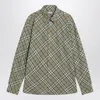 Burberry Embroidered Poplin Shirt With Button Cuffs